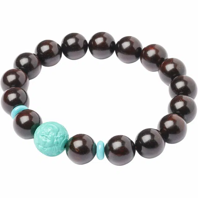 三檀小舍 【小财迷】财神弥勒国风国潮新中式 运招财进宝念珠#好运诸事顺利平安国风国潮新中式复古 紫檀属 手串 男女同款情侣款