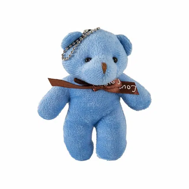 祎步康 小熊公仔 玩具创意娃娃包包配饰连体熊 毛绒 挂件 男女同款情侣款