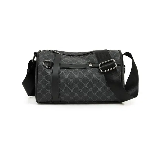 老人头 高级质感实用 合成革 斜挎包 男款 多色