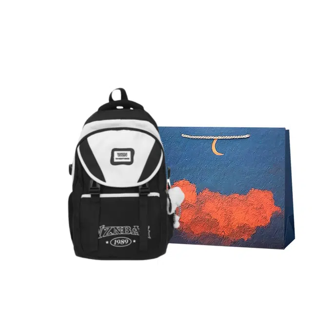 爱尔绅特 简约时尚休闲百搭日常 尼龙 双肩包 常规 男女同款情侣款 多色