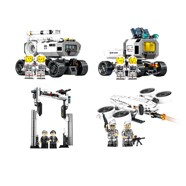 SEMBO 2- 1076pcs 107106-09