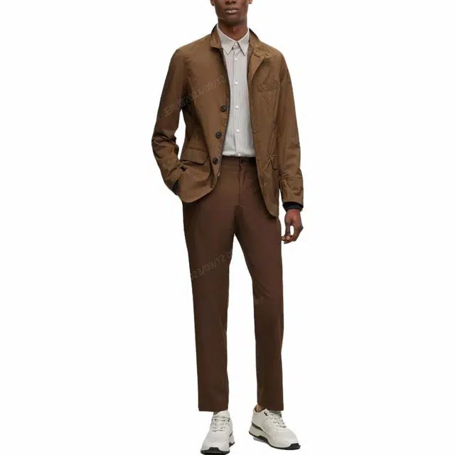 HUGO BOSS Slim-Fit Trousers In Performance-Stretch Fabric