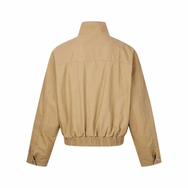 MADE EXTREME Vintage Fleece Cotton Jacket Khaki
