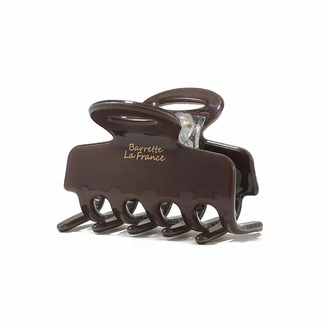 如花梦 加厚高马尾中号抓夹金标字母章鱼高级感盘头发抓鲨鱼夹 醋酸 发夹 女款