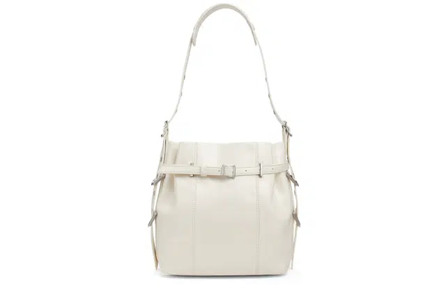 Charles & Keith Crossbody Bag Noir/Cream/Silver