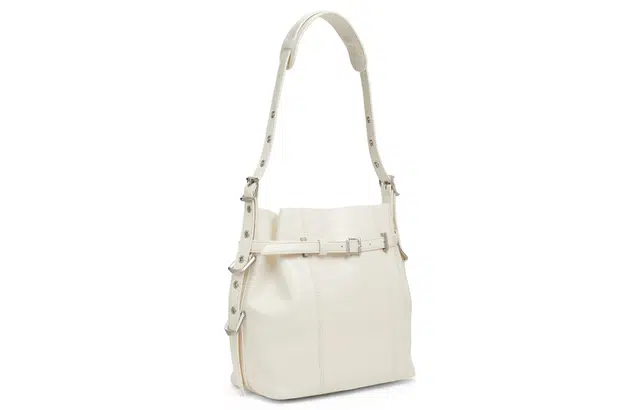 Charles & Keith Crossbody Bag Noir/Cream/Silver