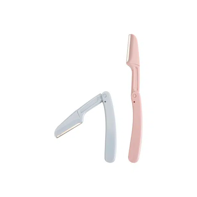 静玲珑 微距修眉刀可折叠安全型便携刮眉刀女新手防刮伤初学者修眉工具