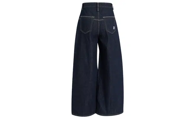 APEA Wide Leg Jeans Deep Blue
