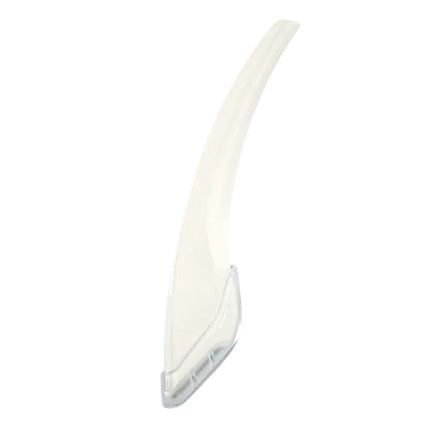 静玲珑 弯月修眉刀小号刮眉刀女用微距带护网初学者安全型削眉毛刀单支装