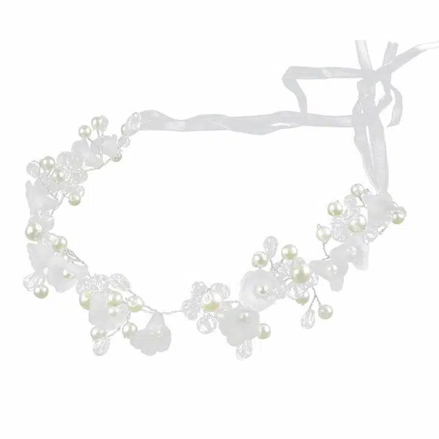 妖娆猫 超仙可爱甜美公主礼服花童发带韩式时尚百搭演出 合金 发箍 儿童款