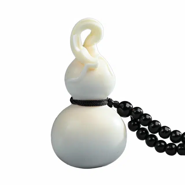 絮物 国潮新中式文玩盘玩轻奢高级感招财进宝车载挂件钥匙纽扣考试考研考公上岸 象牙果 手把件 男女同款情侣款