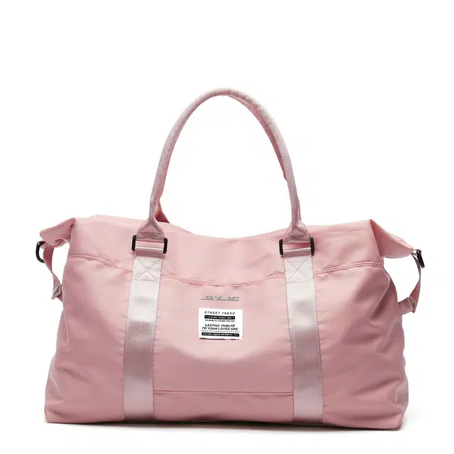 真维斯 百搭大容量简约潮流高颜值运动出差旅行健身训练游泳瑜伽便携 锦纶 旅行包斜挎包手提包背包 大号 男女同款 多色