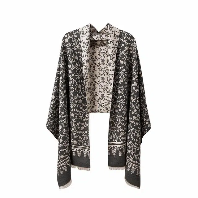 纳兰杜 气质高级感时尚百搭旅游拍照实用穿搭薄款礼盒装 聚酯纤维 披肩 女款