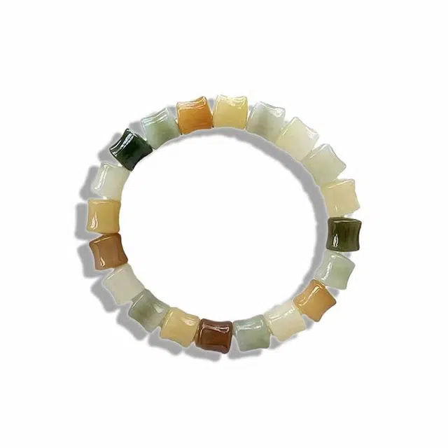 京华录 多宝色竹节 学业有成 步步高升 复古文艺风 宫廷风大气 小众高级感 招财进宝  本命年转运珠 菩提根 手串 男女同款情侣款