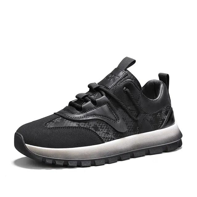 皮革 时尚潮流百搭舒适之选 防滑耐磨透气 低帮 生活休闲鞋 男款