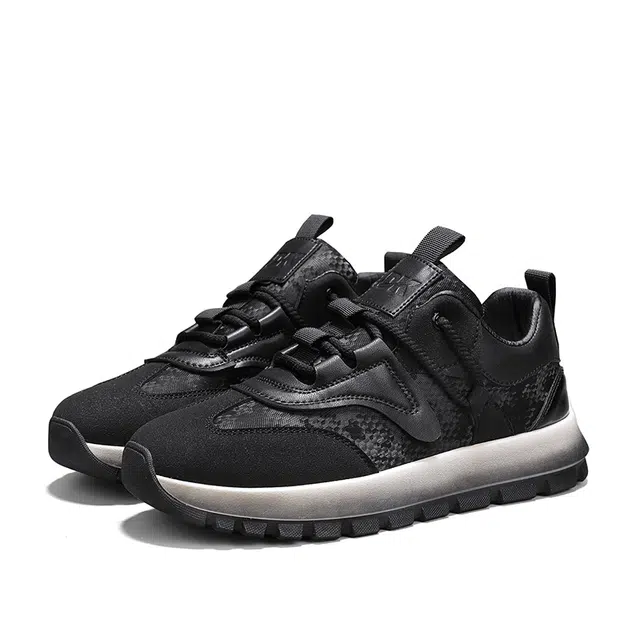 皮革 时尚潮流百搭舒适之选 防滑耐磨透气 低帮 生活休闲鞋 男款