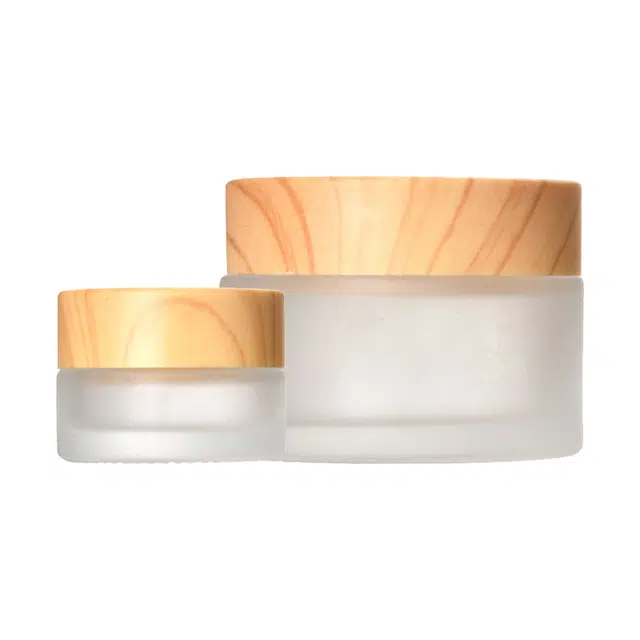 简应舒 旅行化妆品分装瓶面霜盒膏霜粉底液乳液便携玻璃小样小空瓶子