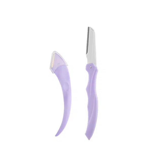 简应舒 修眉刀+折叠眉刀组合女士专用刮眉毛神器修眉工具套装