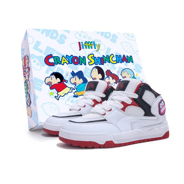 Jifffly Crayon Shinchan Gift Box Basketball Shoes