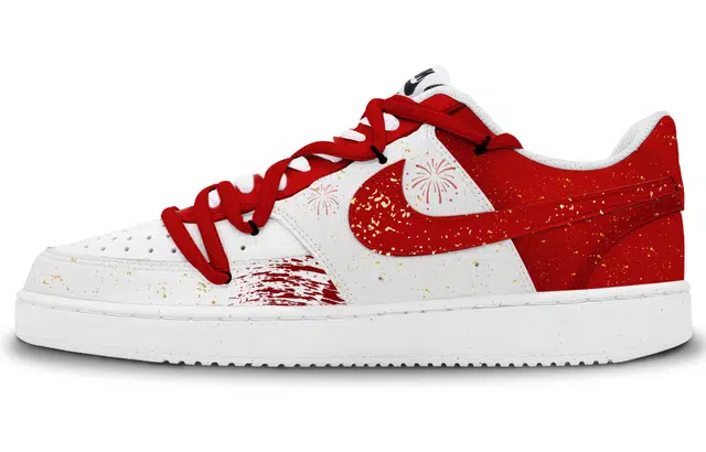 Nike Court Vision 1 White Red