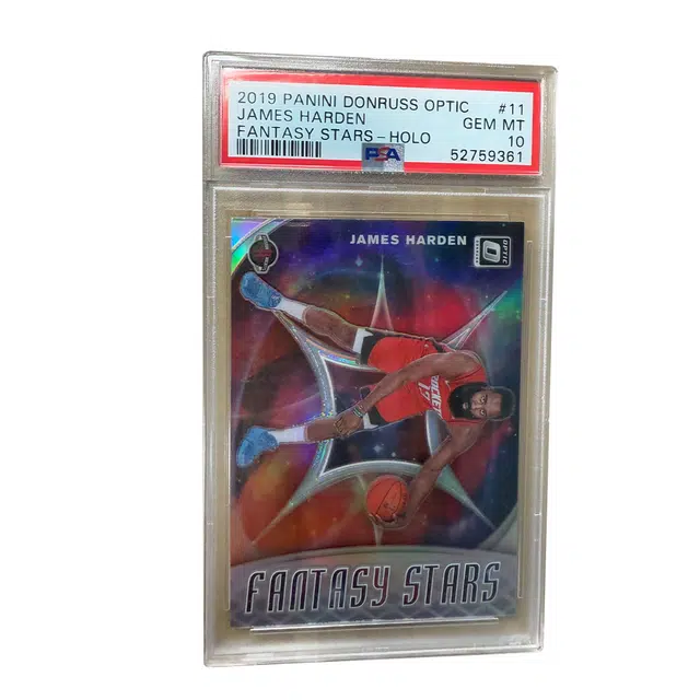 PANINI 2019-2020 james harden psa10