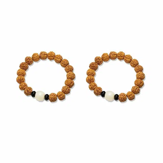 陌阡雪 平安纳福 新中式招财文玩盘串佛系静心开年 菩提子/菩提籽 手串 男女同款情侣款