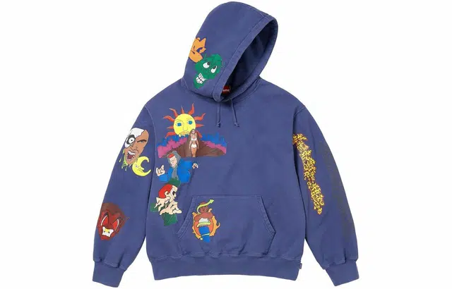 Supreme FW23 WEEK1 SUNRISE HOODED SWEATSHIRT