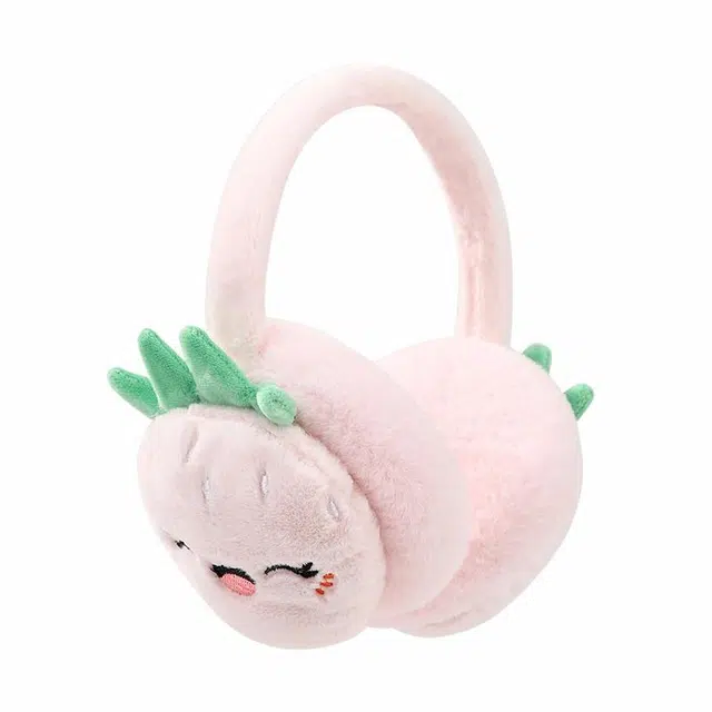 南极人 耳套学生保暖女童冬季毛绒可调节护耳防寒防冻耳包耳暖耳捂子 加厚 耳罩 儿童款