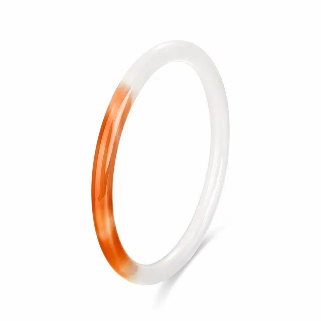 梦金园 细款国风中式古风 拼色小众 玛瑙 手镯 女款