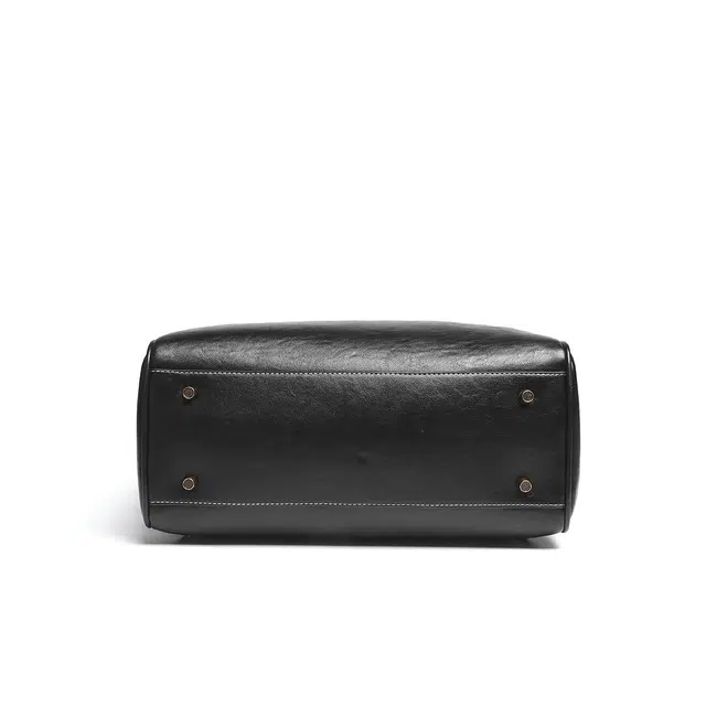 木林森 复古植鞣学院风背包大容量学生书包笔记本电脑包 合成革 双肩包 男女同款情侣款 黑色/浅咖色