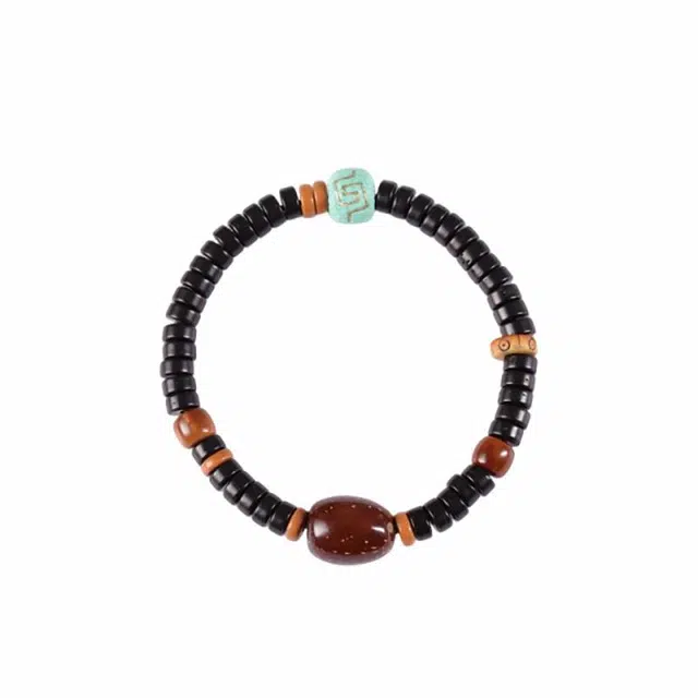 【流通代请】 京华录 乙巳蛇年新中式国潮精品绕指柔盘玩文玩 本命年破太岁招财转运盘玩紫金鼠佛珠#好运 椰蒂 菩提类手串 男女同款情侣款