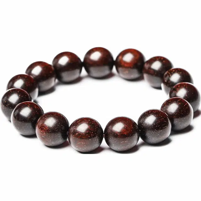 三檀小舍 国潮新中式 复古盘玩佛珠 文玩 木作 手串 男女同款情侣款 紫檀属