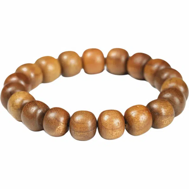 三檀小舍 顺纹小孔 收藏 国潮复古 简约轻奢 木作手串 男女同款情侣款 楠木