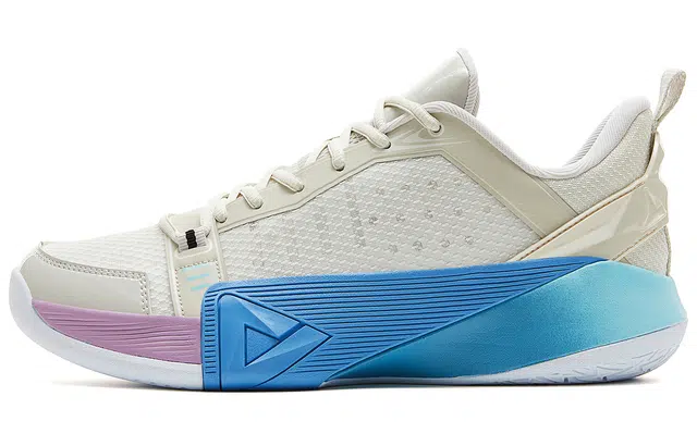 匹克 态极攻城 自适应科技 稳定支撑 实战 减震回弹耐磨防滑 低帮 篮球鞋 男款 雾灰