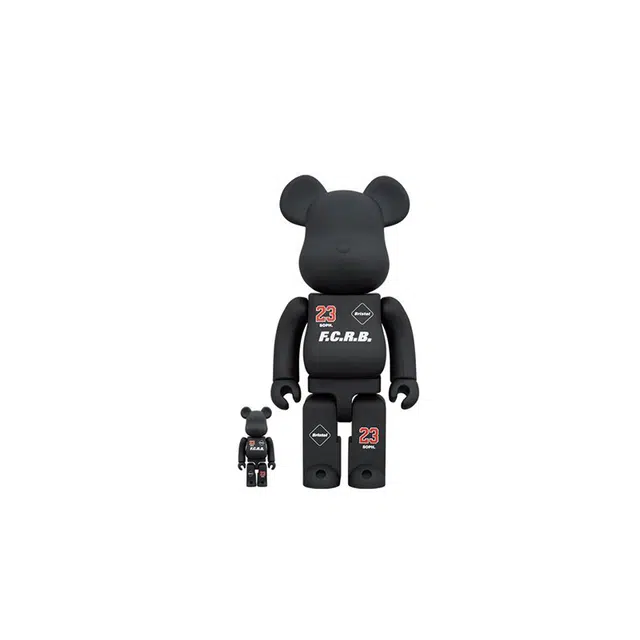 BE@RBRICK F.C.R.B. SOPH. TOKYO 23 Black 100%+400%