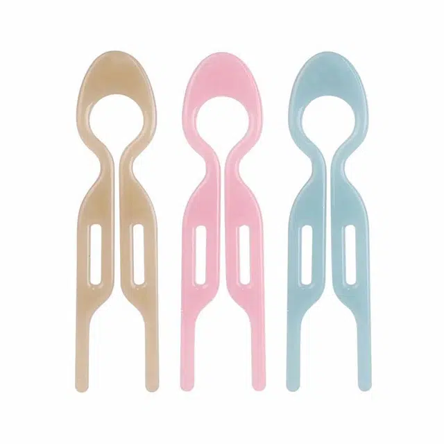 左欧 盘发 塑料 发簪 女款