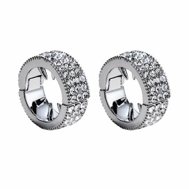 左欧 夹得紧不掉钻 合金 水钻 发扣 女款