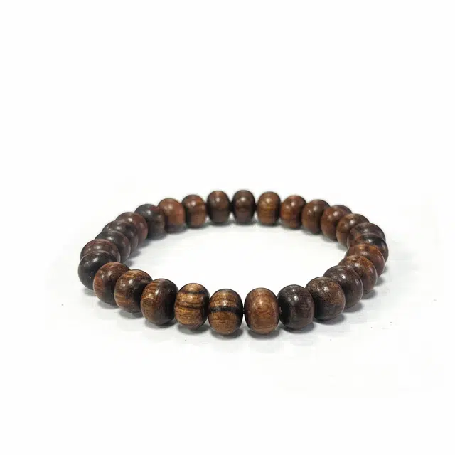 岁月静好 大气文雅简约轻奢小众设计清幽素雅森系静心安定盘玩手饰 禅意素串单圈 前程似锦#好运 花梨木 手串 男女同款情侣款