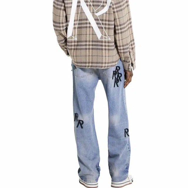REPRESENT FW23 R3 Initial Baggy Denim