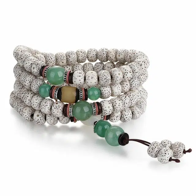 妍韵珠宝 新中式古风优雅多圈佛珠#好运 星月菩提 手串 男女同款情侣款