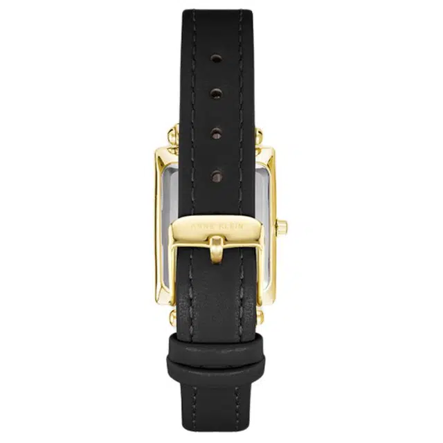 Anne Klein Quartz Leather Strap Watch