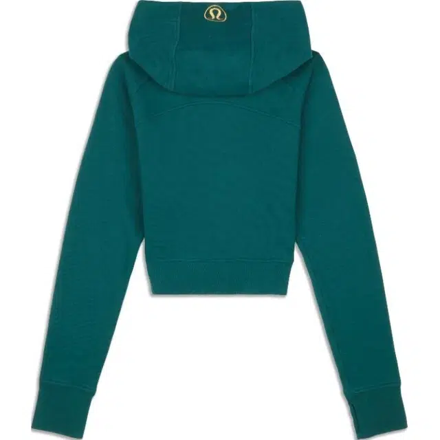 lululemon Scuba Full-Zip Cropped Hoodie