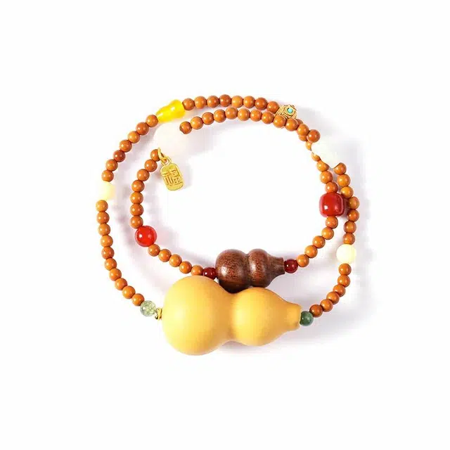 【吉祥福禄】 岁月静好 福至心灵 静心禅意简约典雅招桃花 考研考试上岸本命年转运佛珠 前程似锦#好运 葫芦 手串 男女同款情侣款