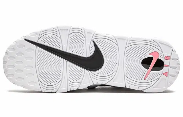 Nike Air More Money White Black Coral Chalk