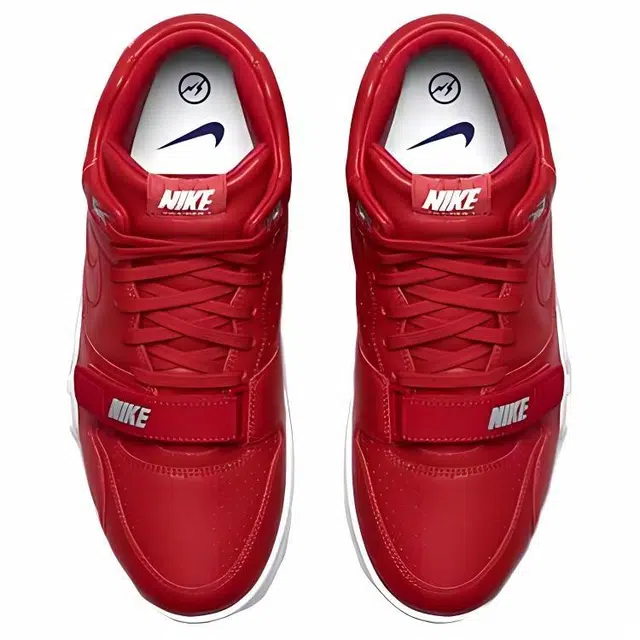 Nike M2K Tekno Orange Burst Fragment Design Gym Red