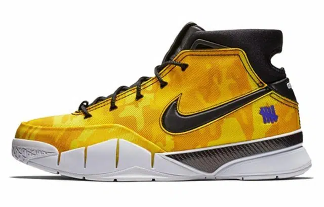 UNDEFEATED x Nike Zoom Kobe 1 Protro Yellow Camo (La Brea)
