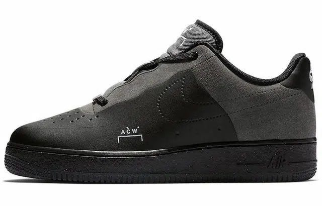 A-COLD-WALL* x Nike Air Force 1 Black acw