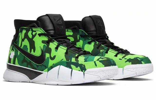 UNDEFEATED x Nike Zoom Kobe 1 Protro Green Camo (Silver Lake)