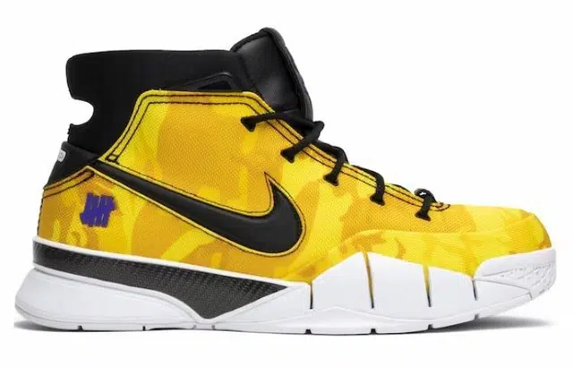 UNDEFEATED x Nike Zoom Kobe 1 Protro Yellow Camo (La Brea)