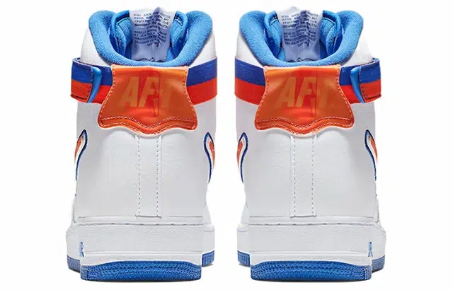Nike Air Force 1 Sport NBA White Team Orange Game Royal